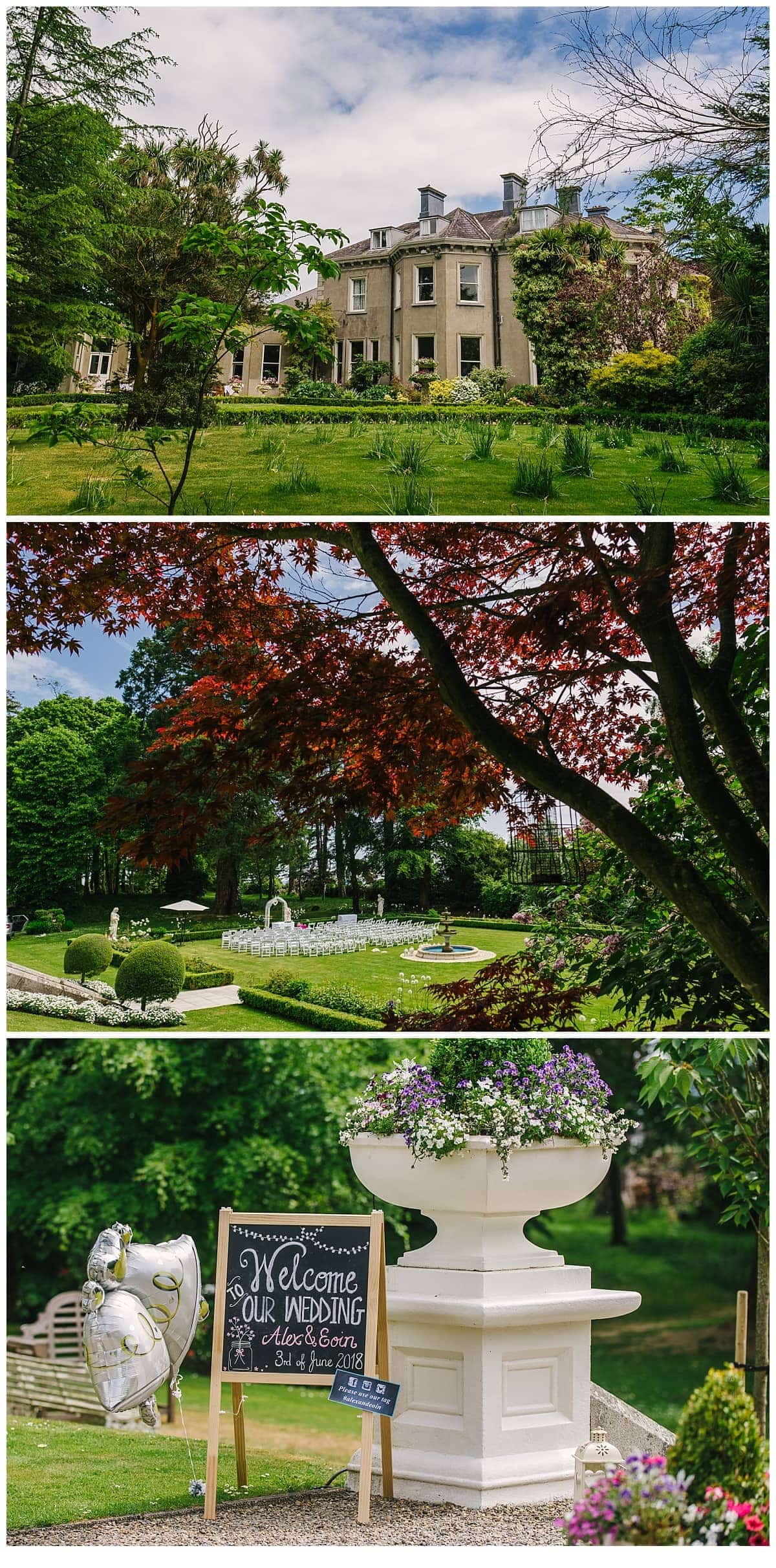 tinakilly House wedding photographer