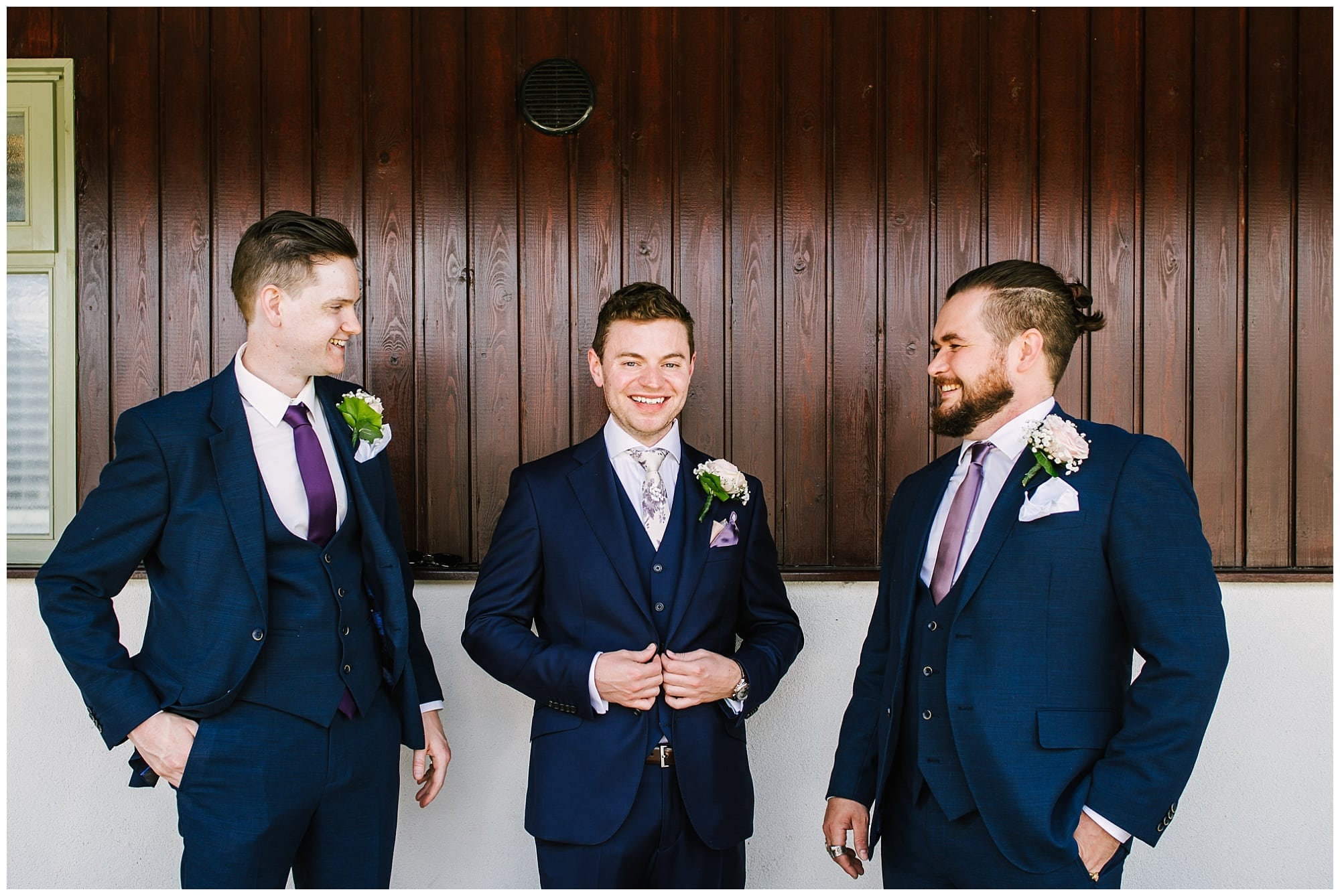 Getting ready for a wedding photography in Ireland.