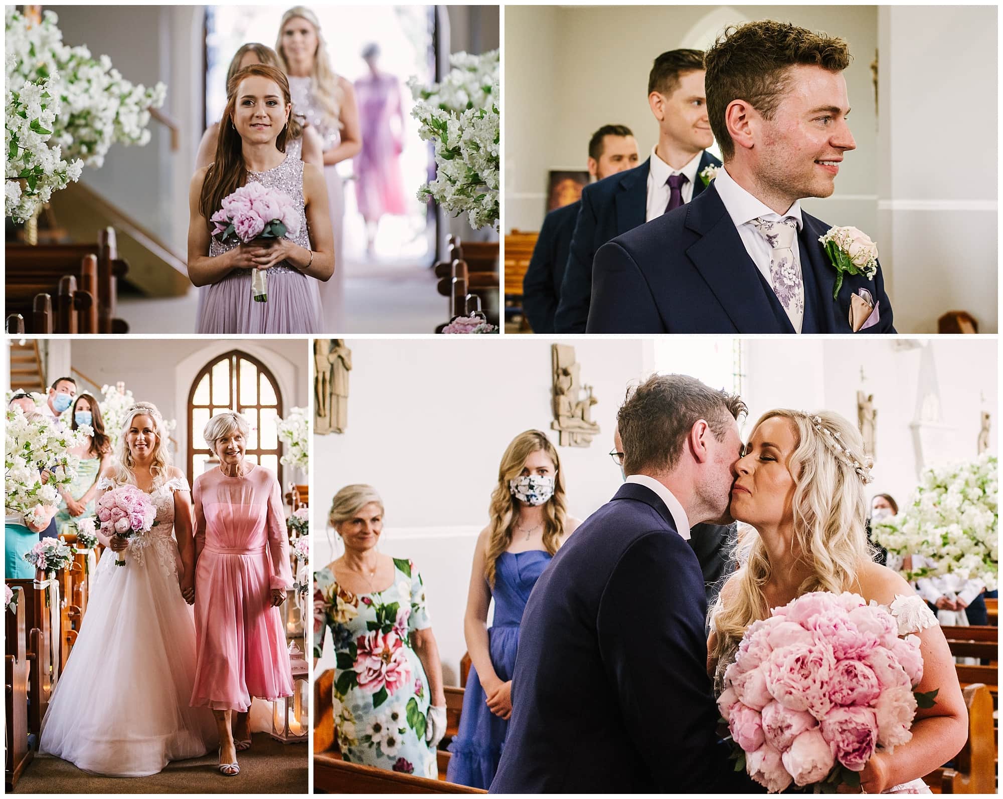 Church wedding in Ireland wedding photography