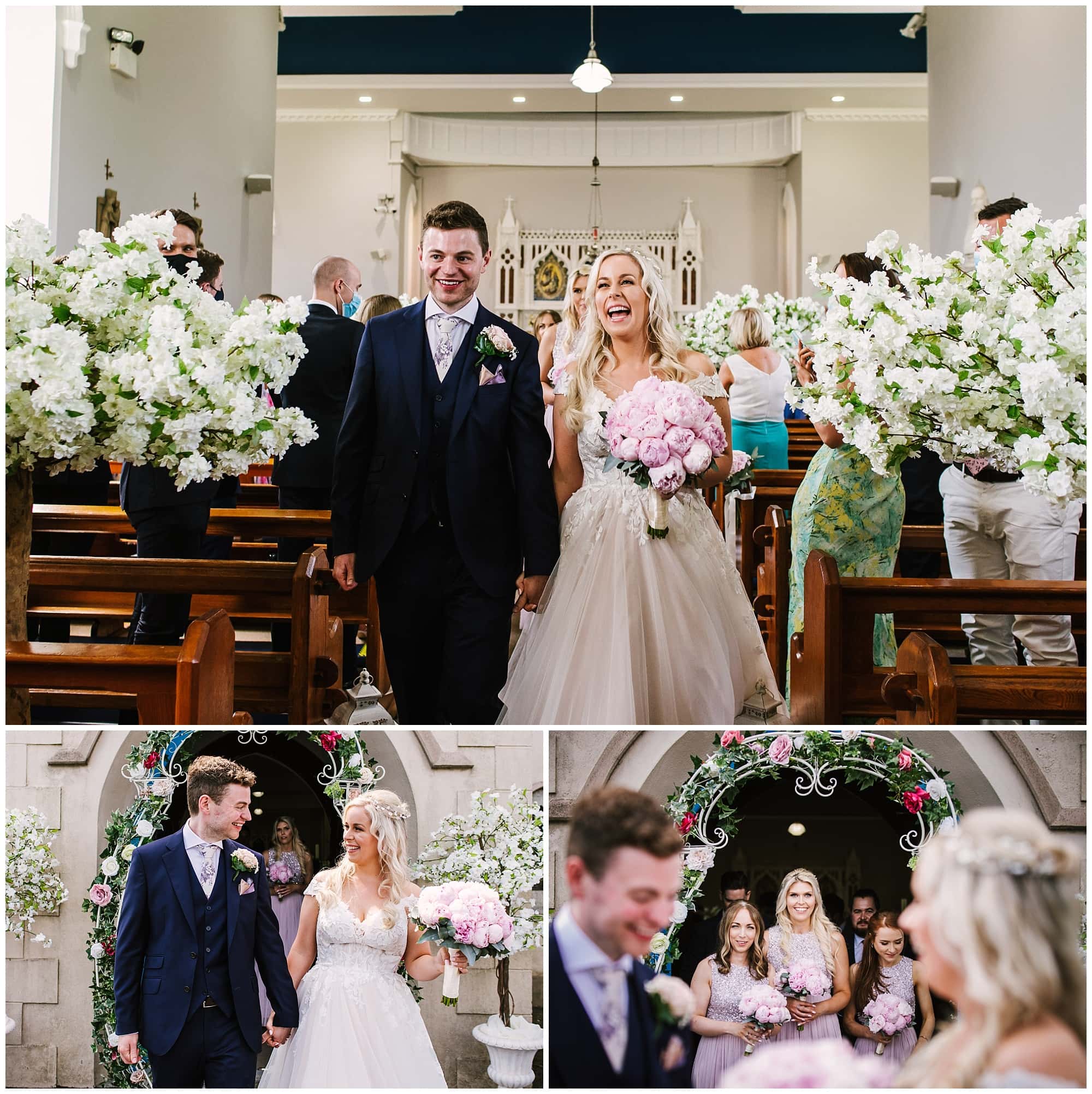 Church wedding in Ireland wedding photography