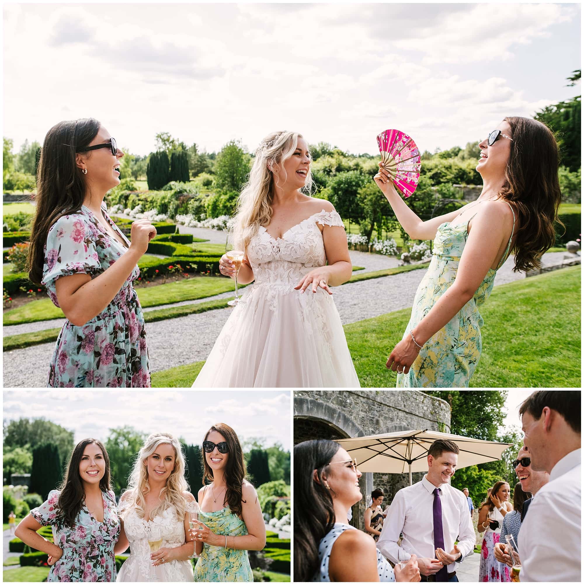 Kilkea Castle Wedding Photographer