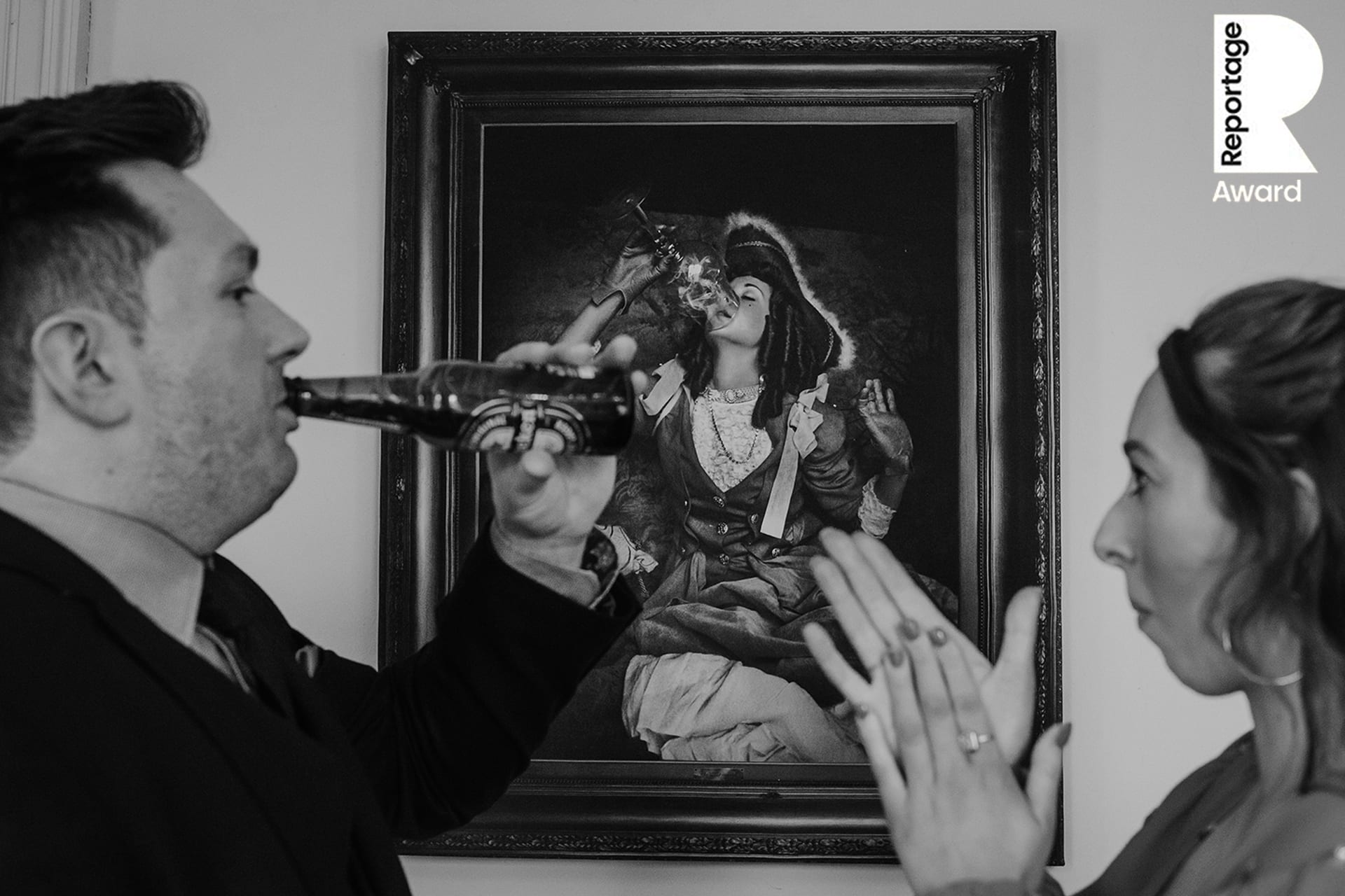 A photograph awarded by This is Reportage for best documentary image in Ireland